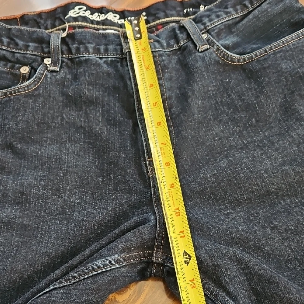 Eddie Bauer Dark Indigo Relaxed Jeans